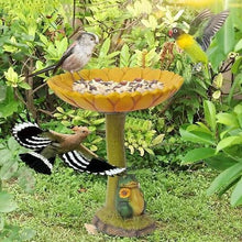 Load image into Gallery viewer, Bird Bath, Animal/Fairy Pedestal