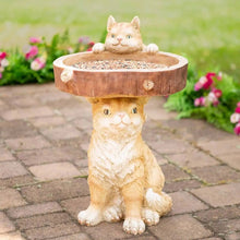 Load image into Gallery viewer, Bird Bath, Animal/Fairy Pedestal