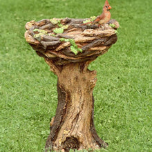 Load image into Gallery viewer, Bird Bath, Animal/Fairy Pedestal