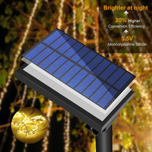 Load image into Gallery viewer, Solar Power Fairy Curtain Lights