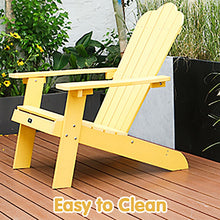 Load image into Gallery viewer, Adirondack Chair Footstool Foldable Coffee Table Outdoor Furniture - gardenstarshop