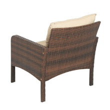 Load image into Gallery viewer, 5-Pcs Wicker Outdoor Patio Furniture Set - gardenstarshop