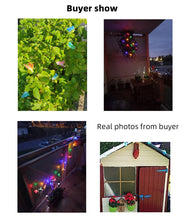 Load image into Gallery viewer, Solar Powered Butterfly String Lights