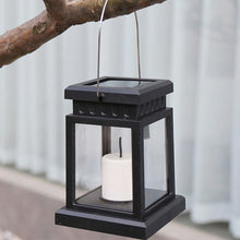 Load image into Gallery viewer, Solar LED Light Hanging Lantern Candle Lamp