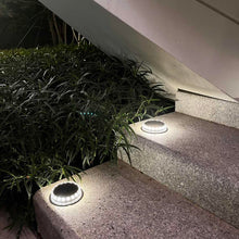 Load image into Gallery viewer, 4Pcs LED Solar Pathway Disc Lights