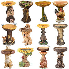 Load image into Gallery viewer, Bird Bath, Animal/Fairy Pedestal