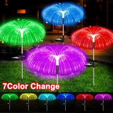 Load image into Gallery viewer, Solar LED Fairy Lights: Lantern, Tree, Fan, Fireworks, Flower Outdoor Waterproof