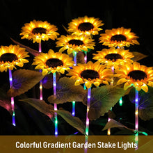 Load image into Gallery viewer, Sunflower Outdoor Solar Lights Waterproof