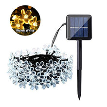 Load image into Gallery viewer, Flower Garland Solar String Lights, 7M, 50 LED, 8 Mode