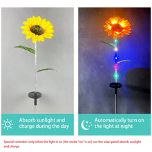 Load image into Gallery viewer, Sunflower Outdoor Solar Lights Waterproof