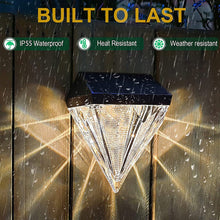 Load image into Gallery viewer, Solar Light Outdoor Waterproof for Wall Stairs Yard Pathway Patio Railing Fence Deck