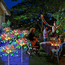 Load image into Gallery viewer, Solar LED Fairy Lights: Lantern, Tree, Fan, Fireworks, Flower Outdoor Waterproof