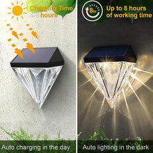 Load image into Gallery viewer, Solar Light Outdoor Waterproof for Wall Stairs Yard Pathway Patio Railing Fence Deck