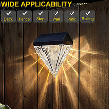 Load image into Gallery viewer, Solar Light Outdoor Waterproof for Wall Stairs Yard Pathway Patio Railing Fence Deck