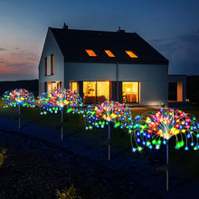 Load image into Gallery viewer, Solar LED Fairy Lights: Lantern, Tree, Fan, Fireworks, Flower Outdoor Waterproof