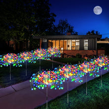 Load image into Gallery viewer, Solar LED Fairy Lights: Lantern, Tree, Fan, Fireworks, Flower Outdoor Waterproof