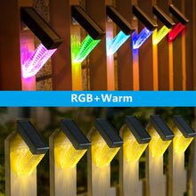 Load image into Gallery viewer, 2 Pack Solar LED Lights Outdoor Waterproof
