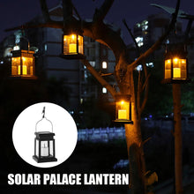 Load image into Gallery viewer, Solar LED Light Hanging Lantern Candle Lamp