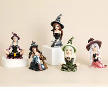 Load image into Gallery viewer, Witch  Fairy Halloween Figurines
