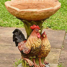 Load image into Gallery viewer, Bird Bath, Animal/Fairy Pedestal
