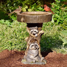 Load image into Gallery viewer, Bird Bath, Animal/Fairy Pedestal
