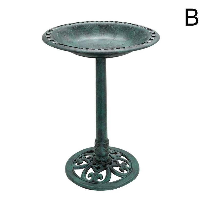 Vintage Pedestal Bird Bath