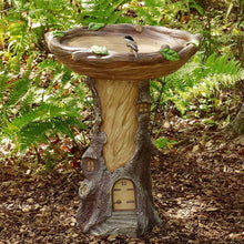 Load image into Gallery viewer, Bird Bath, Animal/Fairy Pedestal
