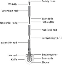 Load image into Gallery viewer, Multi-Purpose Folding Shovel
