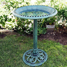 Load image into Gallery viewer, Vintage Pedestal Bird Bath
