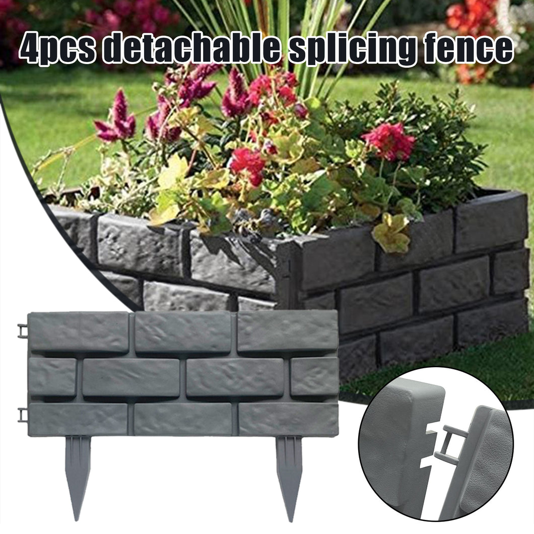 Imitation Brick Effect Landscaping and Edge