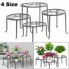 Load image into Gallery viewer, 4pcs Wrought Iron Plant Stand - gardenstarshop
