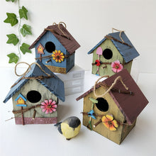 Load image into Gallery viewer, Creative Wooden Bird House
