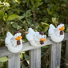 Load image into Gallery viewer, Farm Yard Chicken Fence Decoration
