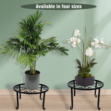 Load image into Gallery viewer, 4pcs Wrought Iron Plant Stand - gardenstarshop
