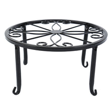 Load image into Gallery viewer, 4pcs Wrought Iron Plant Stand - gardenstarshop
